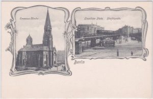 10997 Berlin-Kreuzberg, Lausitzer Platz, ca. 1905