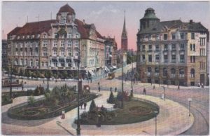 30159 Hannover, Aegidientorplatz, Straßenbahn, ca. 1915
