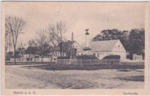 15324 Kienitz an der Oder (Letschin), Straße, ca. 1930
