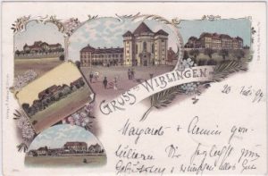 89079 Wiblingen (Ulm an der Donau), Farblitho, ca. 1895