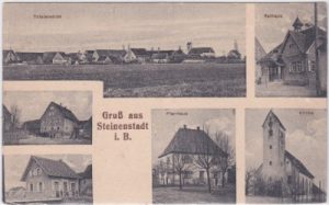 79395 Steinenstadt in Baden (Neuenburg am Rhein), ca. 1915