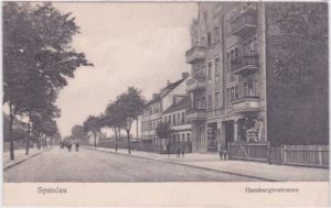 13591 Berlin-Spandau, Hamburgerstraße, ca. 1915