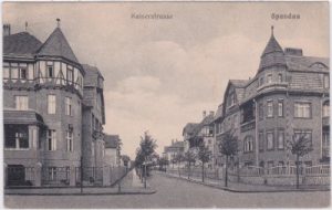 13589 Berlin-Spandau, Kaiserstraße, ca. 1925