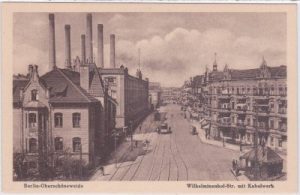 12459 Berlin-Oberschöneweide, Wilhelminenhofstraße, ca. 1920