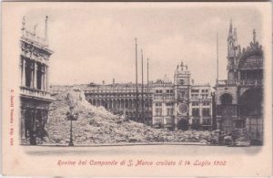 San Marco (Veneto), Rovine del Campanile di San Marco 1902