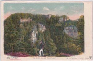 02797 Bad Oybin, Ansicht von der Oertelwand, ca. 1900