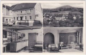 53533 Antweiler (Ahr), Hotel Deutsches Haus, ca. 1955