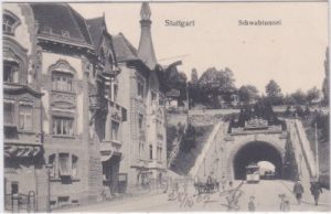 70197 Stuttgart-Hasenberg, Schwabstraße, ca. 1905