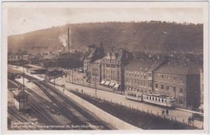 73728 Esslingen am Neckar, Neckarstraße, ca. 1930