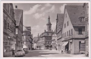 73430 Aalen, Straßenansicht, ca.1955