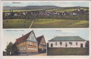 74182 Obersulm-Willsbach, u.a. Turnhalle, ca. 1930