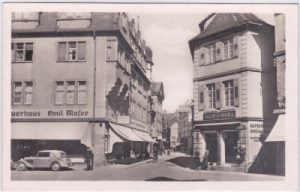 77933 Lahr (Schwarzwald), Straßenansicht, ca. 1940