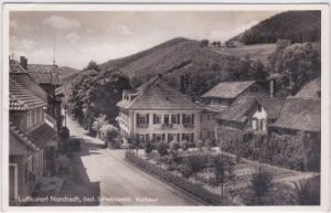 77787 Nordrach im Schwarzwald, Straßenansicht, ca. 1935