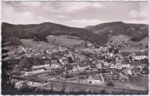 77773 Schenkenzell im Kinzigtal (Schwarzwald), ca. 1960