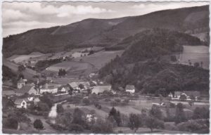 77709 Oberwolfach im Schwarzwald, Ortsteil Walke, ca. 1955