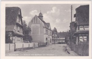 77731 Hesselhurst (Willstätt), Straßenansicht, ca. 1935