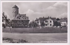 78054 Schwenningen am Neckar, Siedlung Sauerwasen, ca. 1935
