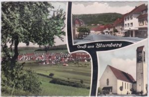 78176 Zollhaus-Blumberg, u.a. Straßenansicht, ca. 1960