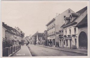79664 Wehr (Baden), Straßenansicht, ca. 1930