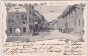 79650 Schopfheim, Straßenansicht, Neuthor, ca. 1900