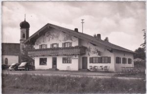83626 Oberlaindern (Valley), Gasthaus Kleeblatt, ca. 1965