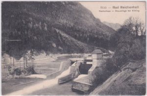 83458 Kibling (Schneizlreuth), Stauanlage Saalachsee, ca. 1915