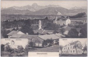 85567 Oberelkofen (Grafing), u.a. Schule, ca. 1910