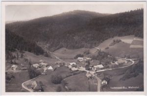 79682 Todtmoos-Au, Wehratal, Luftaufnahme, ca. 1935
