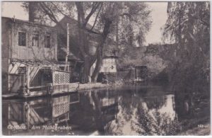 03050 Cottbus, Am Mühlgraben (Große Mühle), ca.1925
