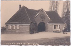 14195 Berlin-Dahlem (Zehlendorf), U-Bahnhof Thielplatz, ca. 1935