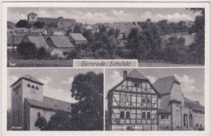 37339 Gernrode (Eichsfeld), Gemeinde-Gasthaus, ca. 1950