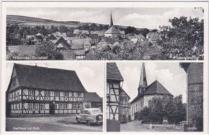 37115 Hilkerode/Eichsfeld, Gasthaus zur Post, ca. 1940