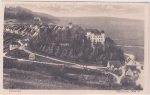 78570 Mühlheim, Donautal, Ortsansicht, ca. 1915