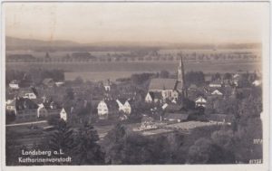 86899 Landsberg am Lech, Katharinenenvorstadt, ca. 1930