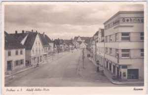 88422 Buchau am Federsee, Straßenansicht, ca. 1935
