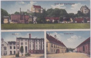 88447 Warthausen, u.a. Brauerei, ca. 1915