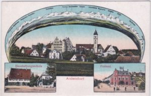 88326 Aulendorf, u.a. Haushaltungsschule, ca. 1910