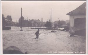 88400 Biberach an der Riß, Hochwasser 1926