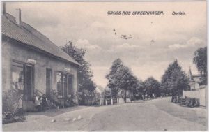 15528 Spreenhagen, Dorfstraße, ca. 1925