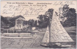15537 Hohenbinde (Erkner), Strandschlösschen, ca. 1915
