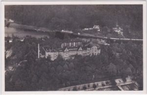 15569 Woltersdorf, Bundeshaus, Luftaufnahme, ca. 1940