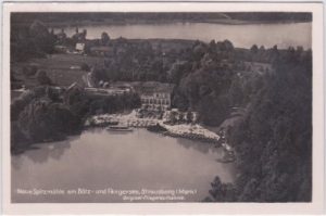15344 Spitzmühle bei Strausberg, Luftaufnahme, ca. 1940