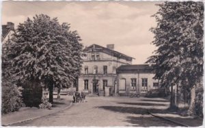 14823 Brück (Bezirk Potsdam-Mittelmark), Bahnhof, ca. 1955