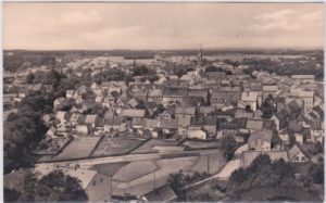 14806 Bad Belzig, Blick von der Burg, ca. 1960