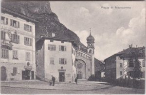Mezzocorona (Kronmetz), Piazza, ca. 1905