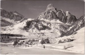 Corvara in Badia, Ortsansicht, ca. 1955