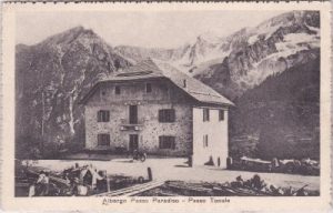Albergo Passo Paradiso bei Stavel (Südtirol), ca. 1925