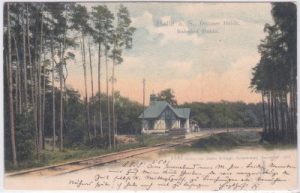 06120 Halle-Dölau, Bahnhof Heide, ca. 1900