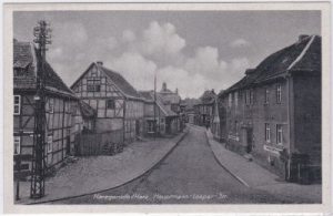 06493 Harzgerode (Harz), Hauptmann-Loeper-Straße, ca. 1940