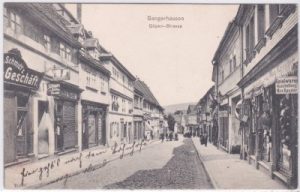06526 Sangerhausen, Göpen-Strasse, ca. 1905